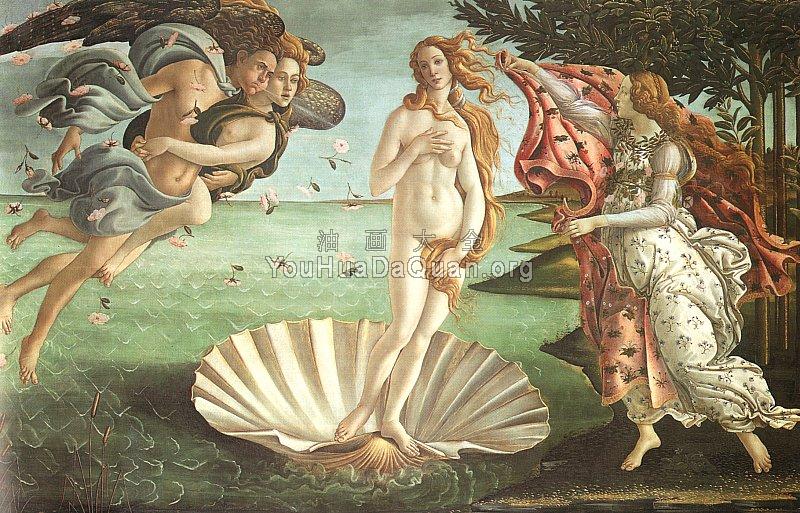 维纳斯的诞生 - 桑德罗·波提切利